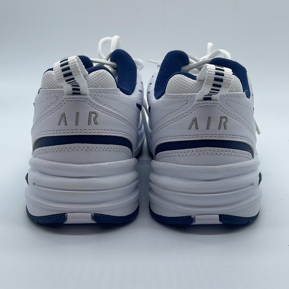 Nike Air Monarch IV White Blue (416355-102) Wide Width 4E - Picture 4 of 4